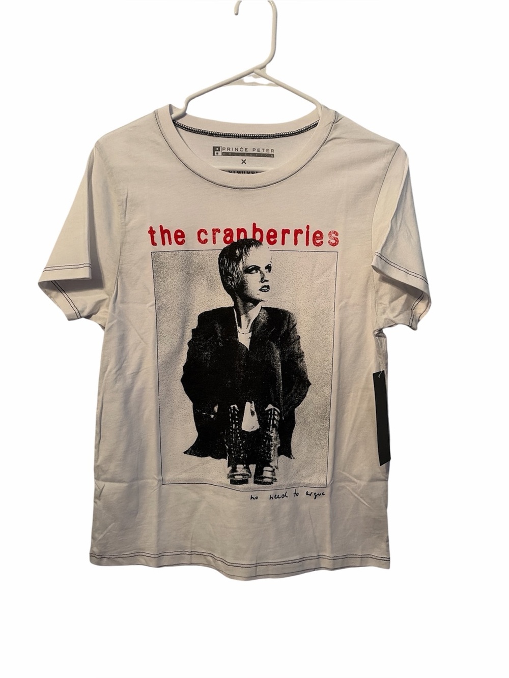 Prince Peter Cranberries No Need To Argue T-Shirt Size Medium NWT 90’s - Picture 3 of 6
